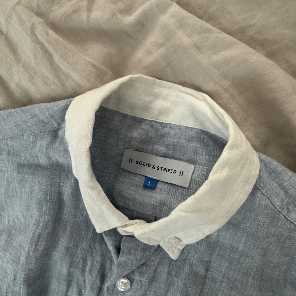 Solid & Striped Button Down Shirt - image 7